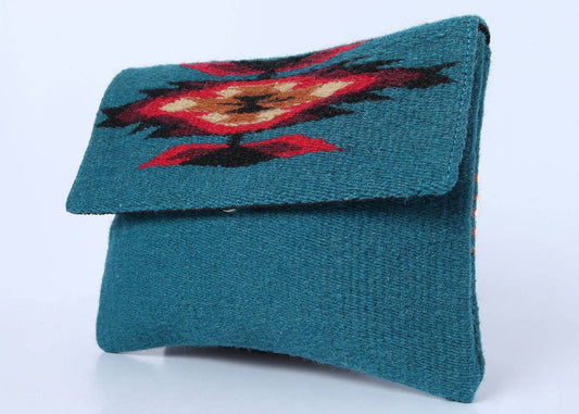 Chimayo Clutch-turquoise