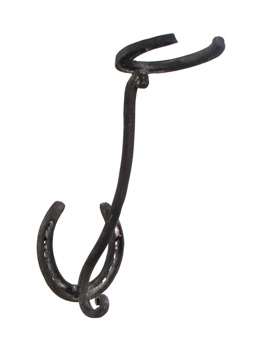 Horseshoe Wall Hat Rack