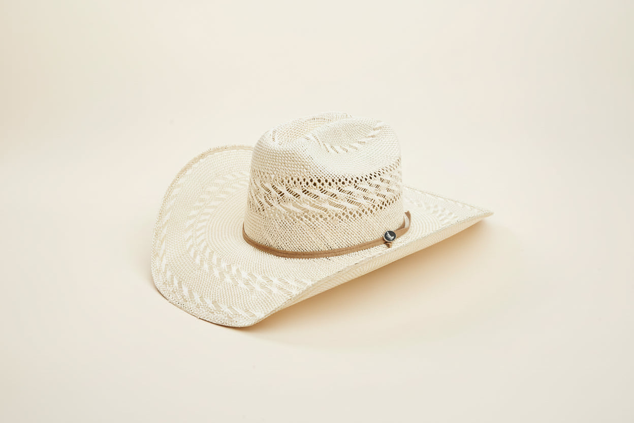 Cody James Vented Straw Cowboy Hat - Bone