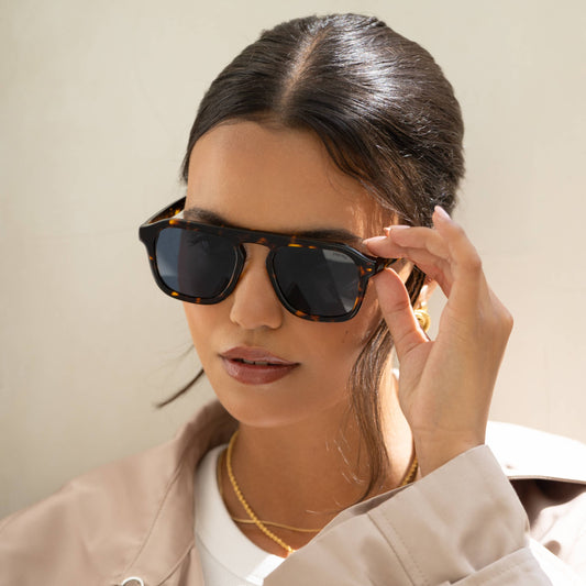 Addison Acetate Aviator Sunglasses