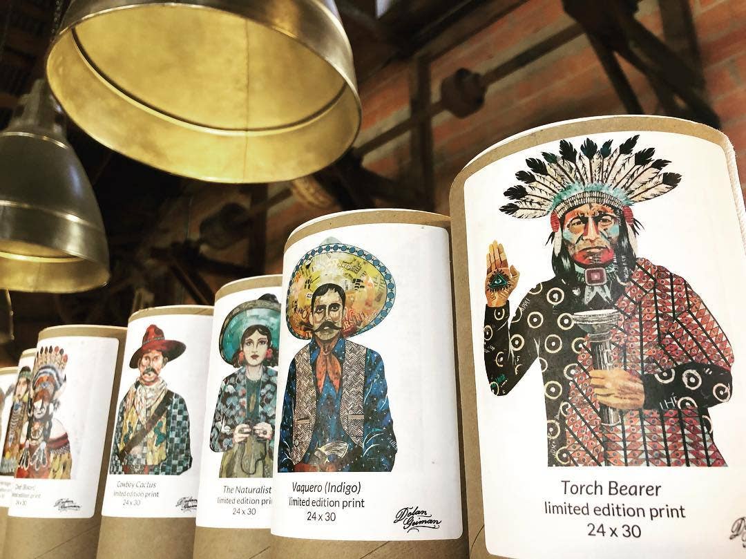 Westward Mountain Buffalo Wall Art