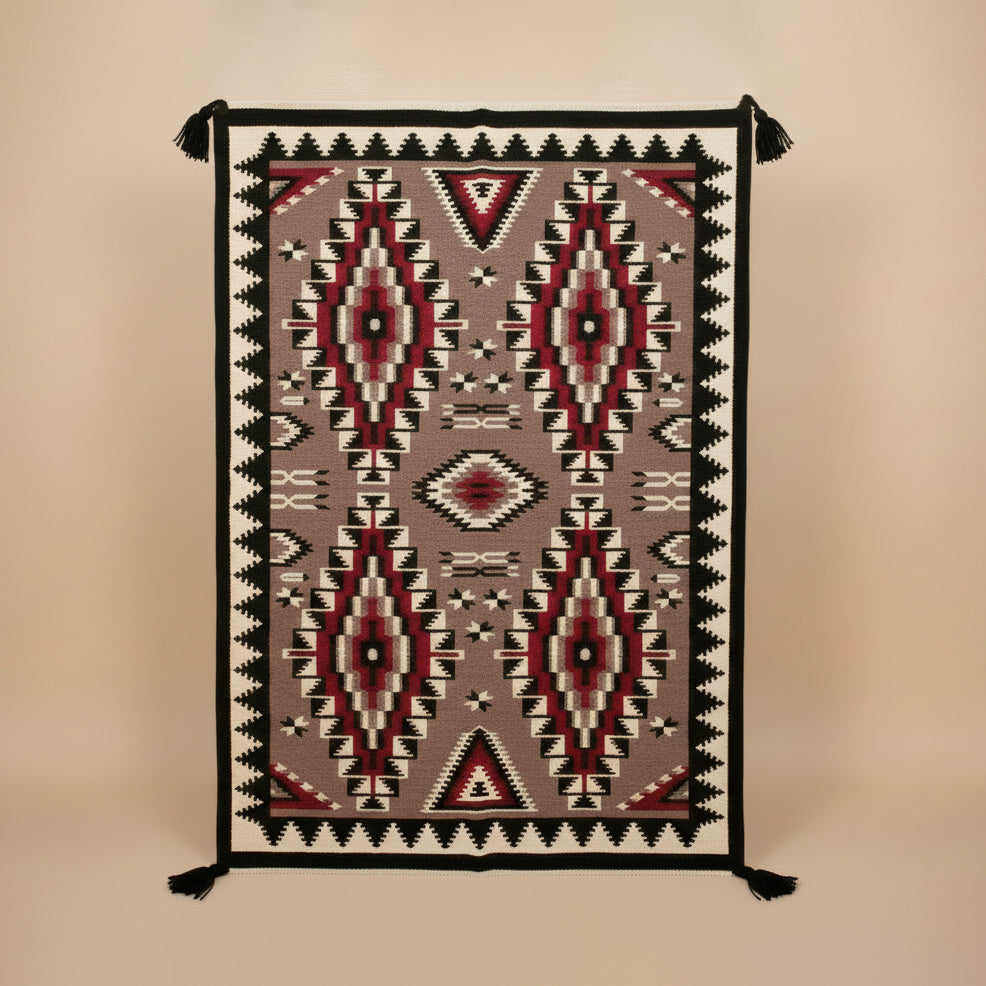 Trading Post Wool Rug No. 786 | 6' x 9'