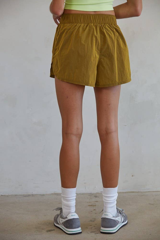 Zion Wide Leg Active Shorts