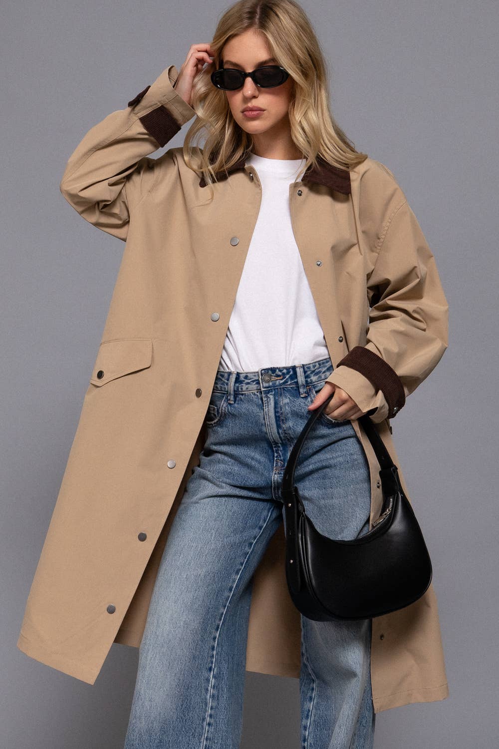 Silverton Long Trench Coat