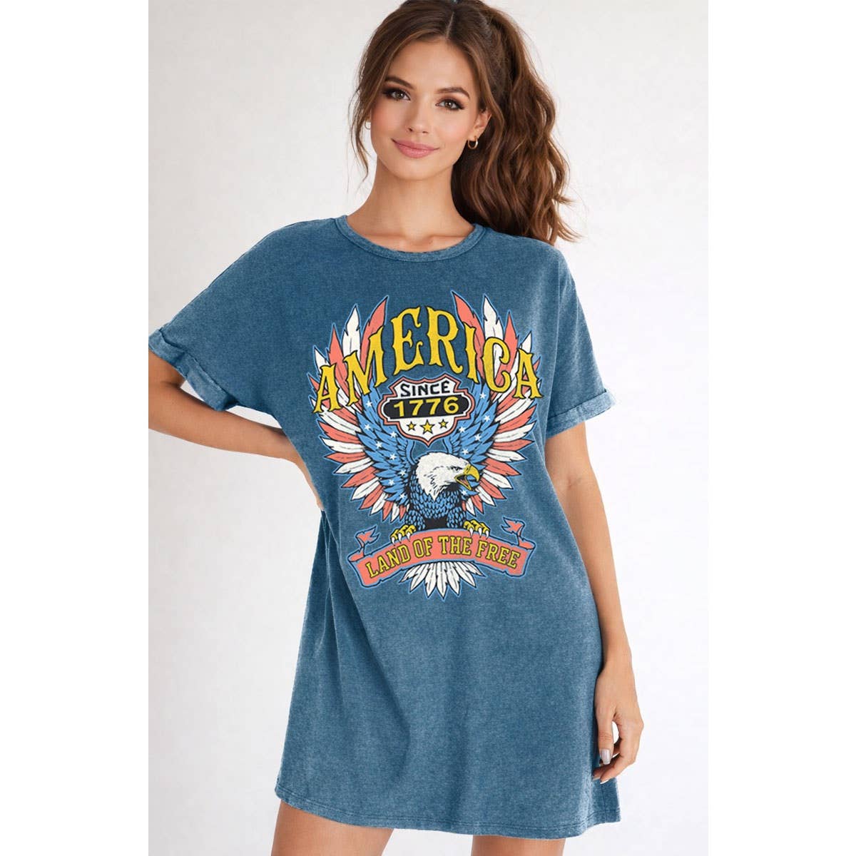 AMERICA 1776 T-shirt Dress