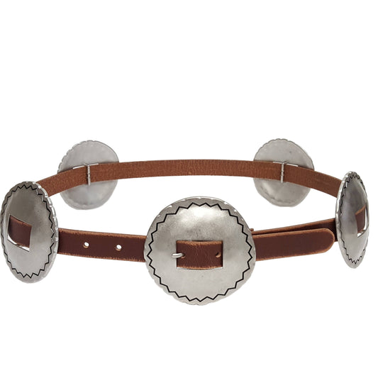 Southwest Round Concho Belt