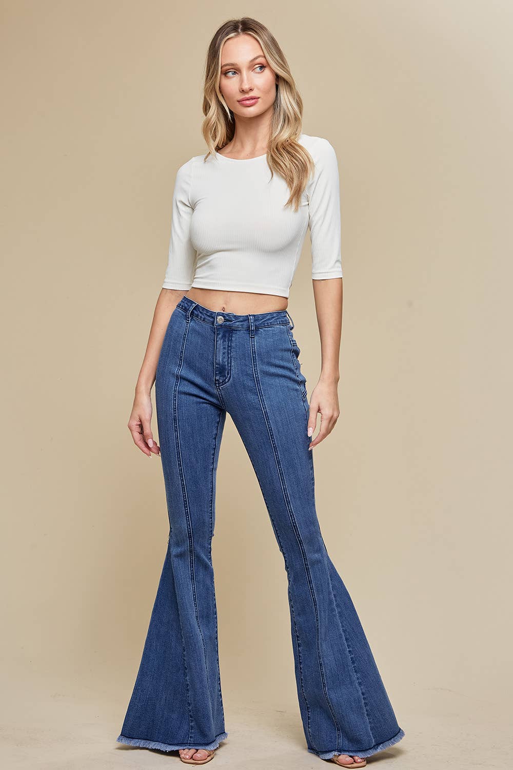 Red Star Flare Jeans