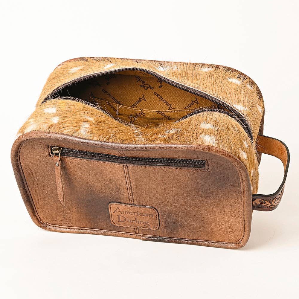 Breck Cowhide Jewelry Bag