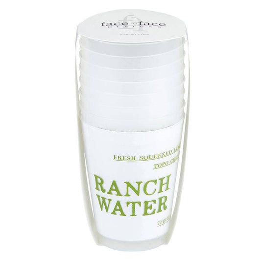 Ranch Water Frosted Cups Set/8