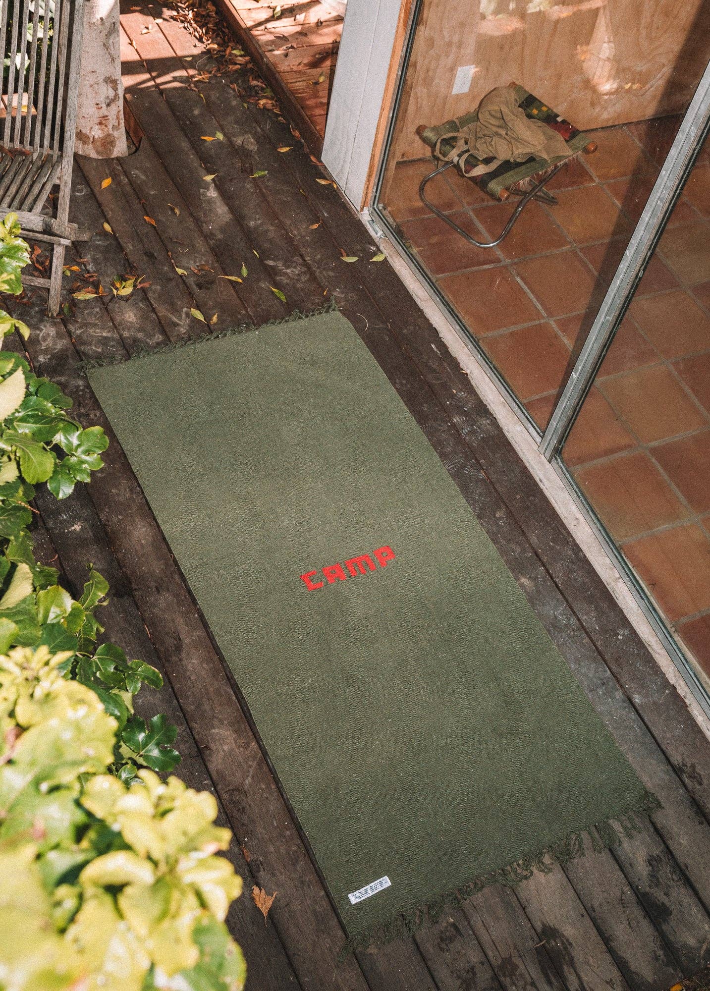 Handloomed Recycle Yarn Camp Rug