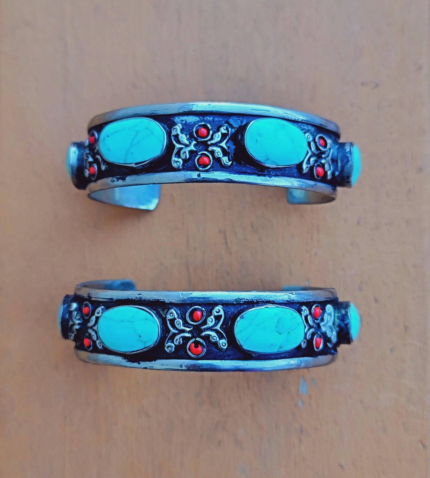 Blue Turquoise Cuff