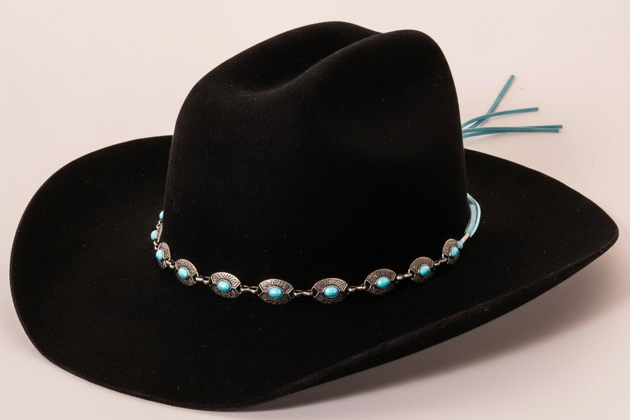 Nizhoni Style Concho Hat Band