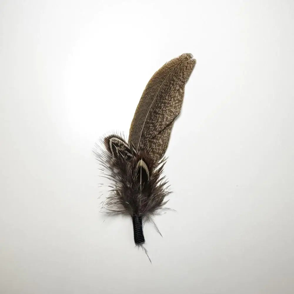 Feather Hat Accent- Style Pearl