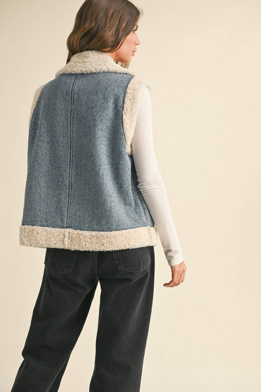 Tahoe Denim Sherpa Vest