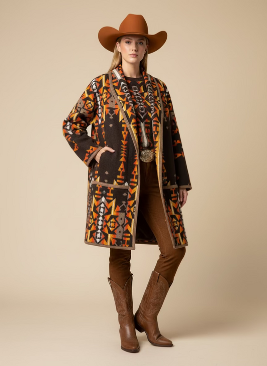 JRD - Catie Car Coat - Knee Length