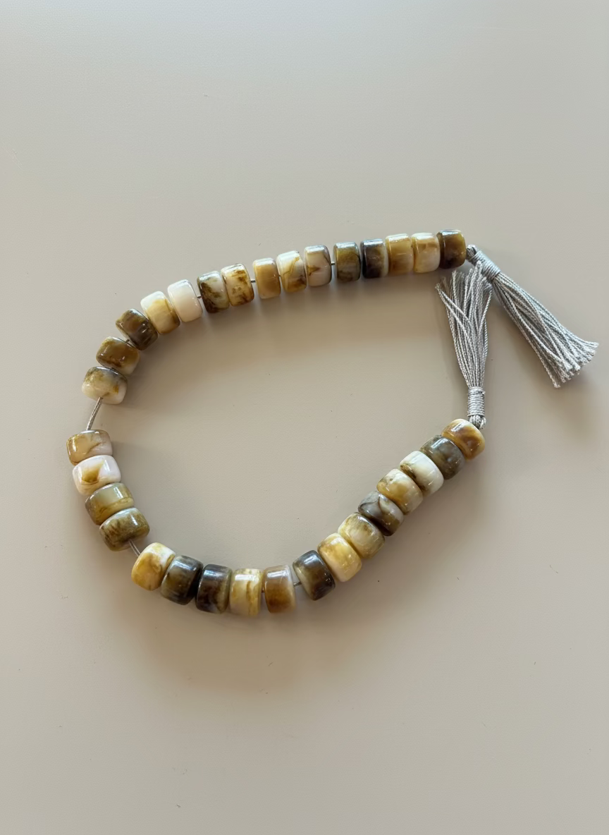 Semi-Precious Stone Decorative Bead Garland
