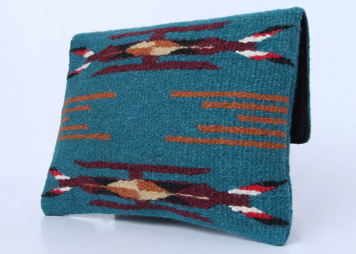 Chimayo Clutch-turquoise