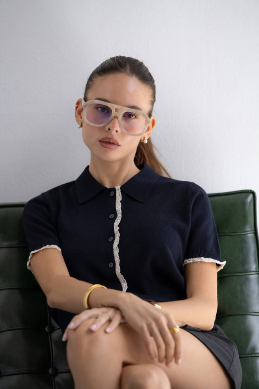 Voyager Blue Light Reading Glasses