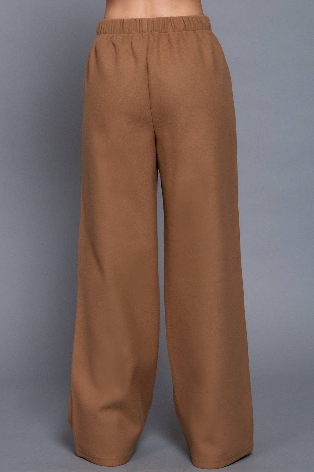 Aspen Soft-Felt Wide Leg Pants