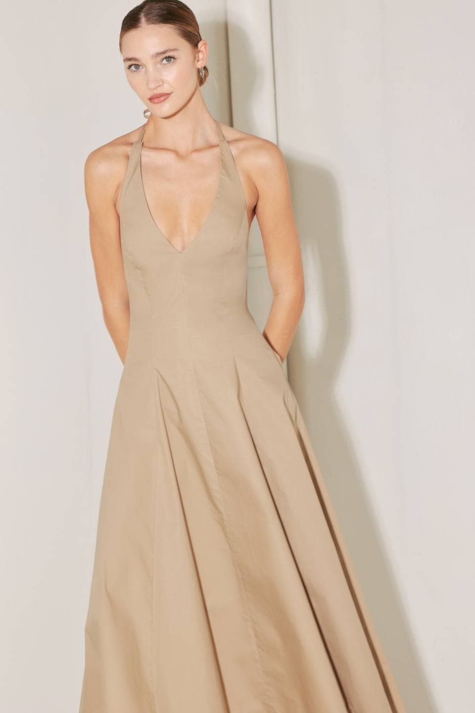 Zion A-Line Halter Dress