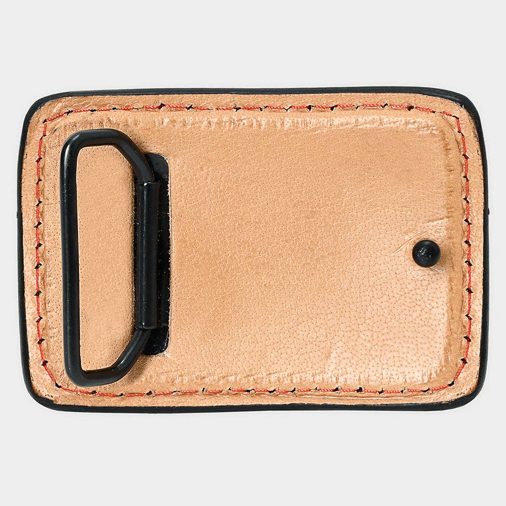 Yahoola Tooled Leather Floral Buckle