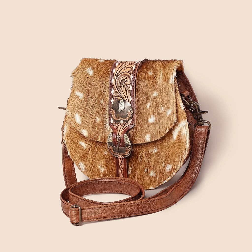 Lainey Leather Crossbody Bag