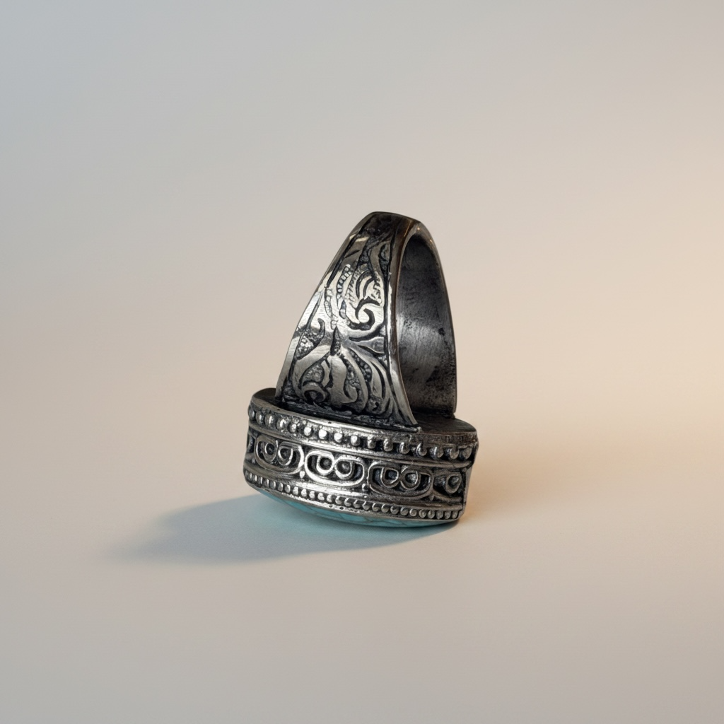 Green Turquoise Handcrafted Ring