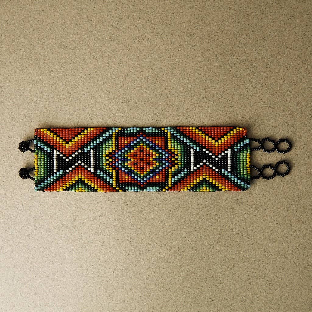 Broken Arrow Beaded Bracelet