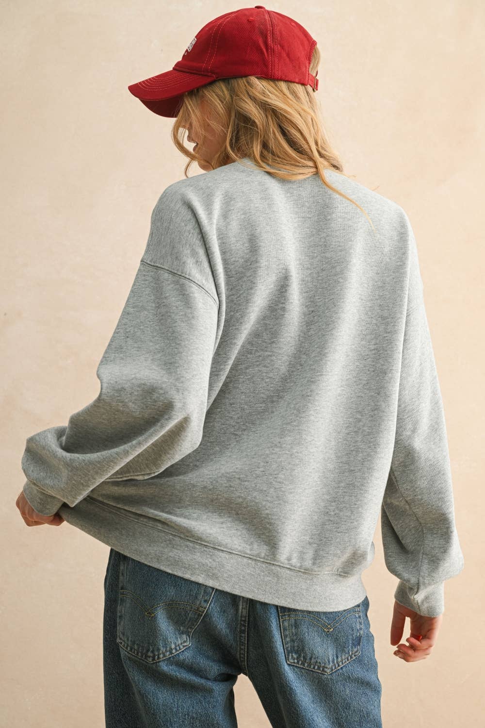 Flag Patch Sweatshirt