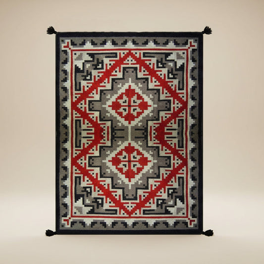 Trading Post Wool Rug No. 602 | 4' x 6'