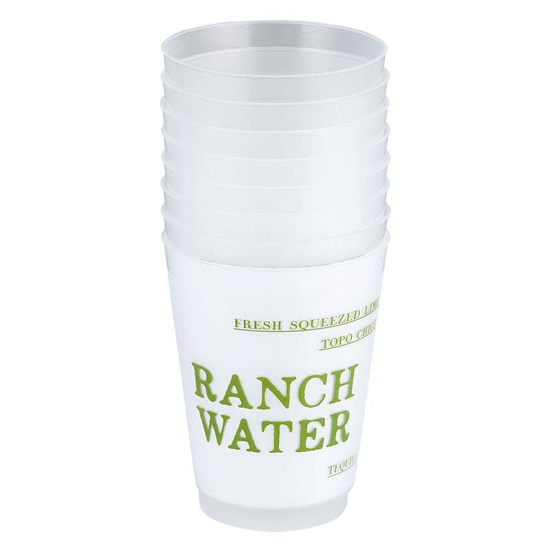 Ranch Water Frosted Cups Set/8
