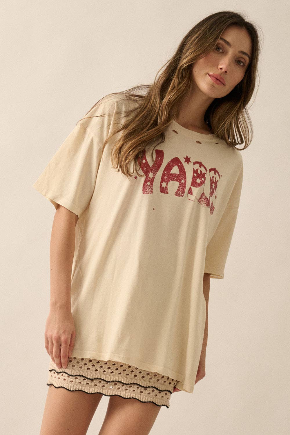 Y'all Distressed Tee