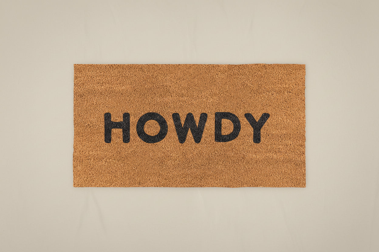 Howdy Doormat