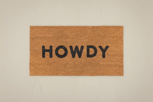 Howdy Doormat
