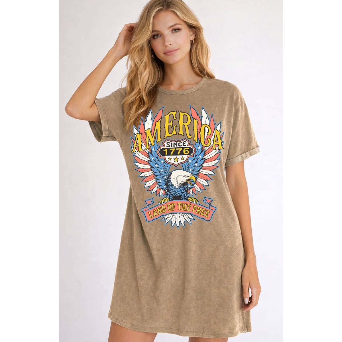 AMERICA 1776 T-shirt Dress