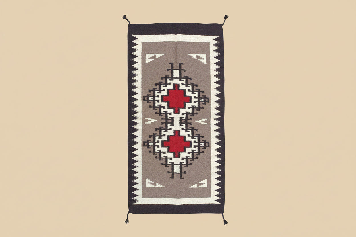Classic Design | Southwestern Wool Rug | 4'x6'