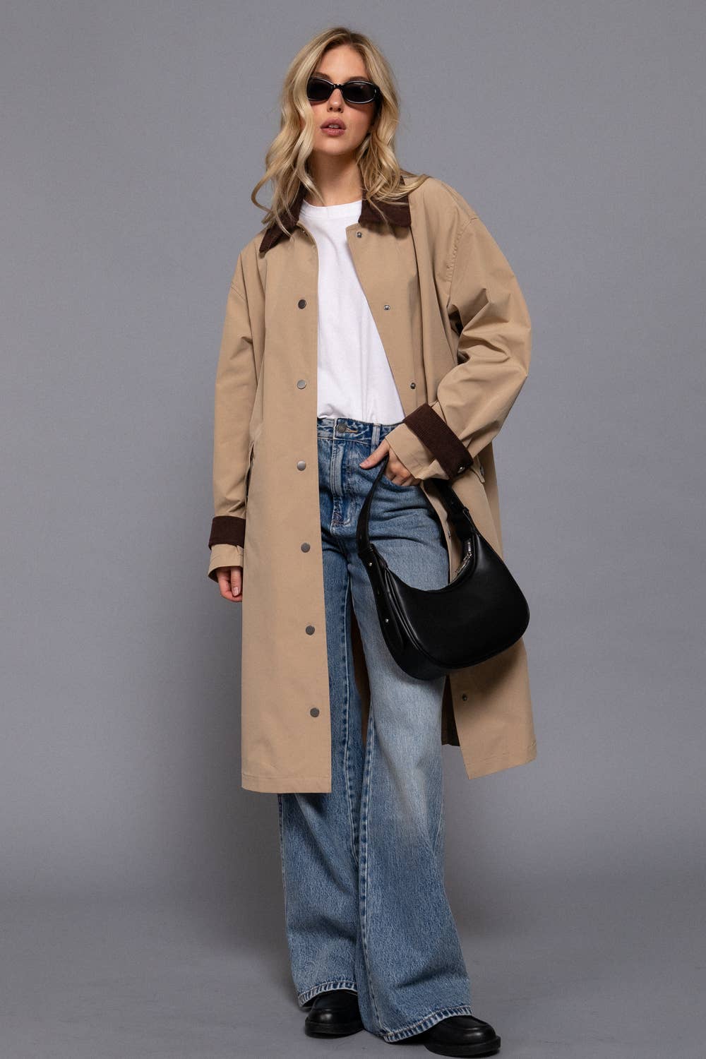 Silverton Long Trench Coat
