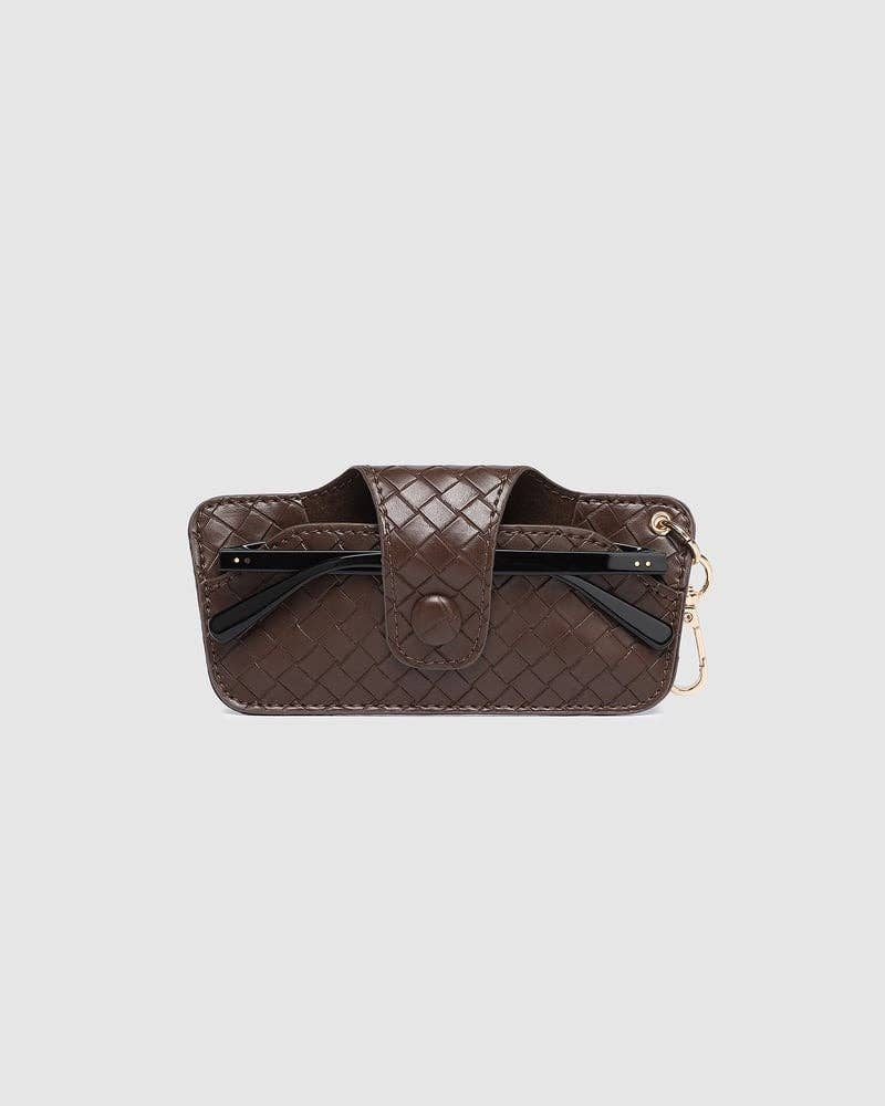 Ridge Woven Sunglass Case