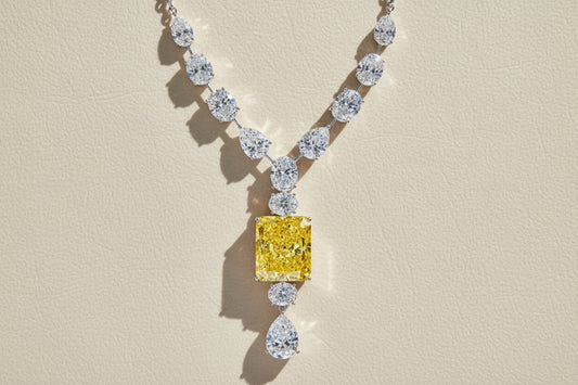 Radiant Cut Pendant Necklace