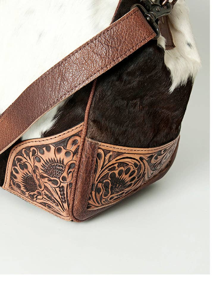 Clayton Tooled Leather Travel Bag