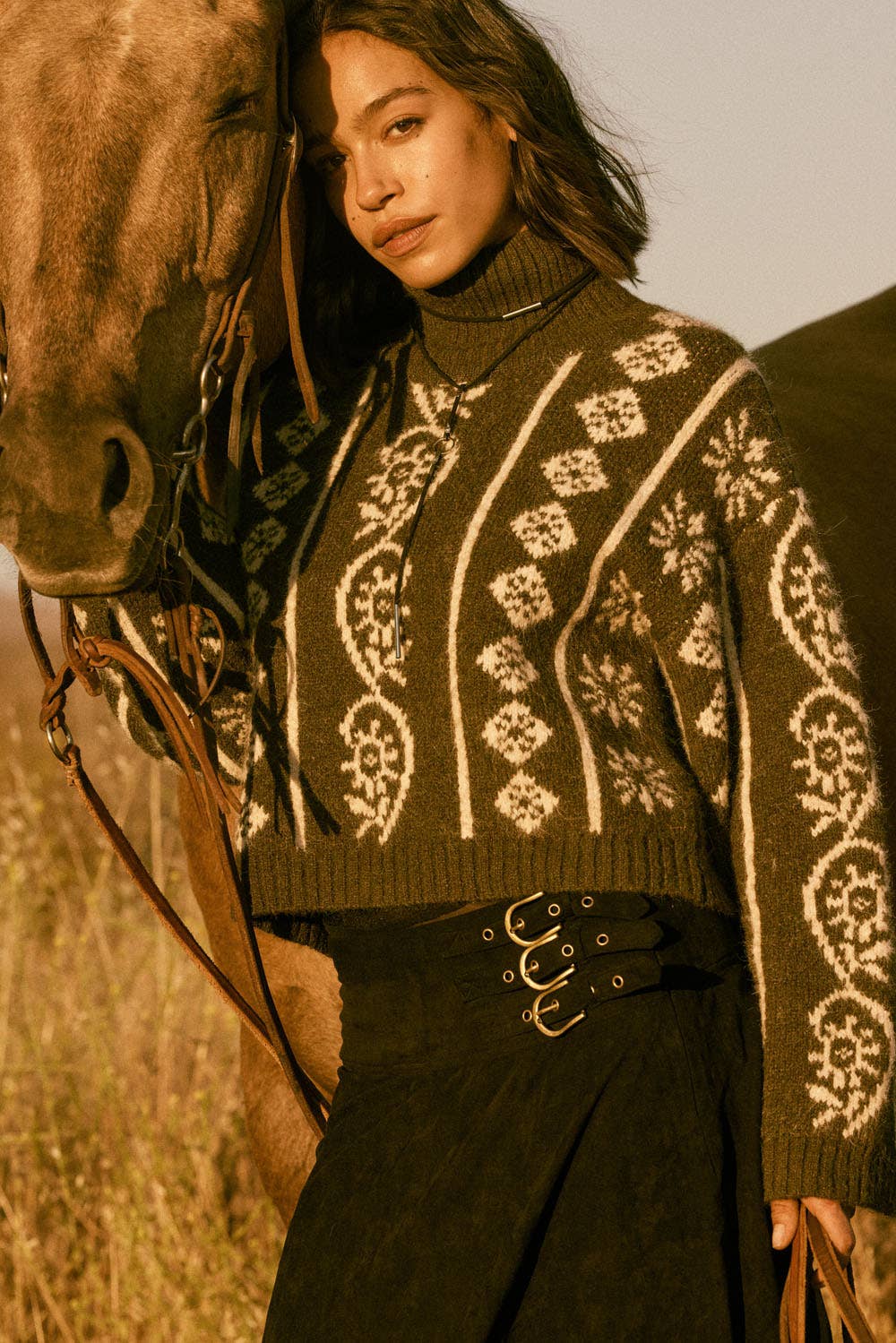 Tahoe Mock Neck Sweater