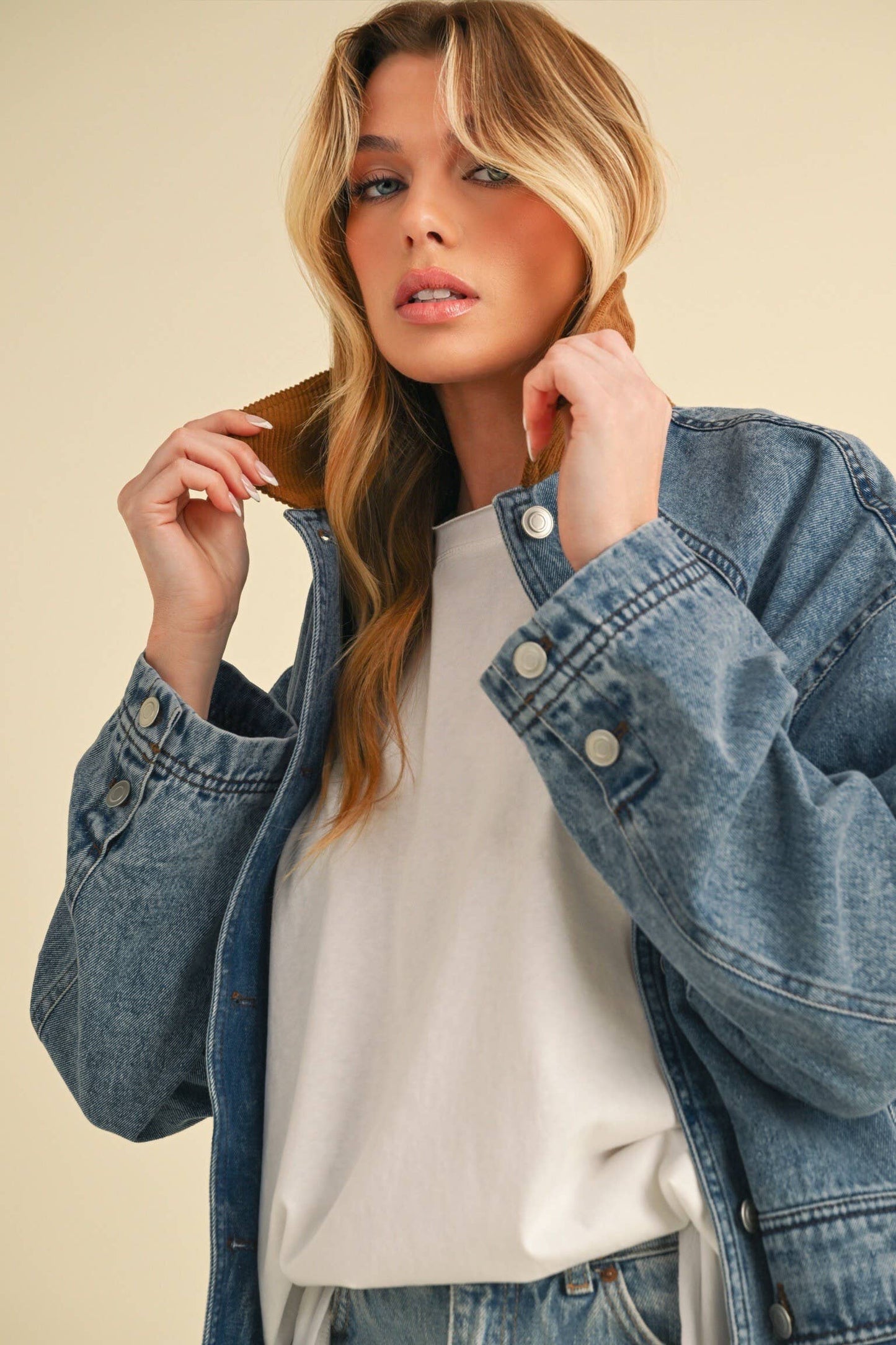 Tahoe Oversized Denim Jacket