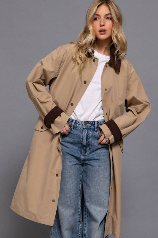 Silverton Long Trench Coat