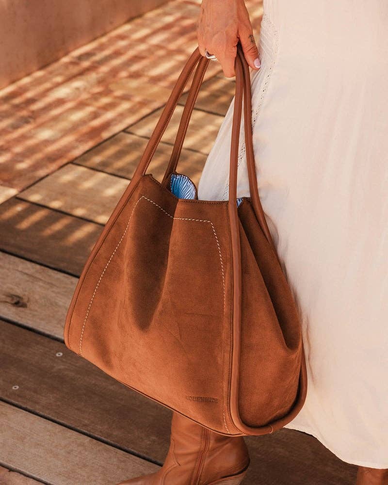 Sutton Suede Carryall