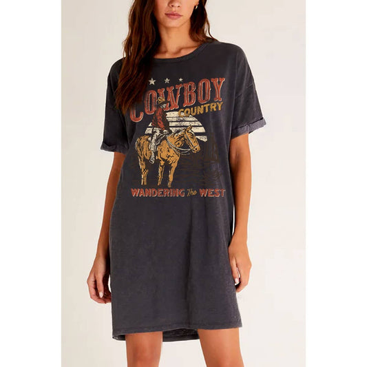 COWBOY COUNTRY T-Shirt Dress