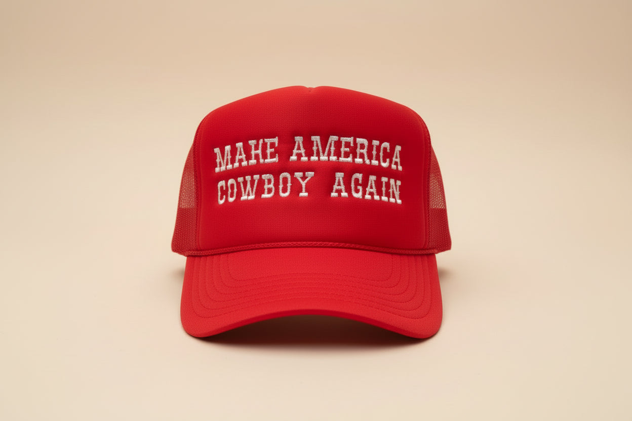 Make America Cowboy Again | Trucker Hat