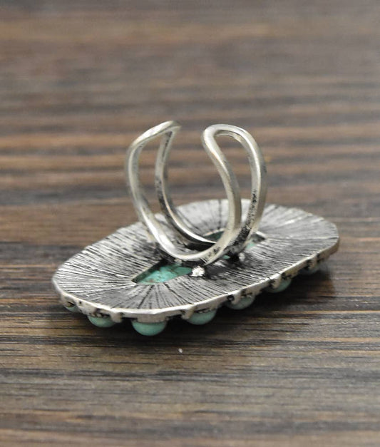 Turquoise Adjustable Ring