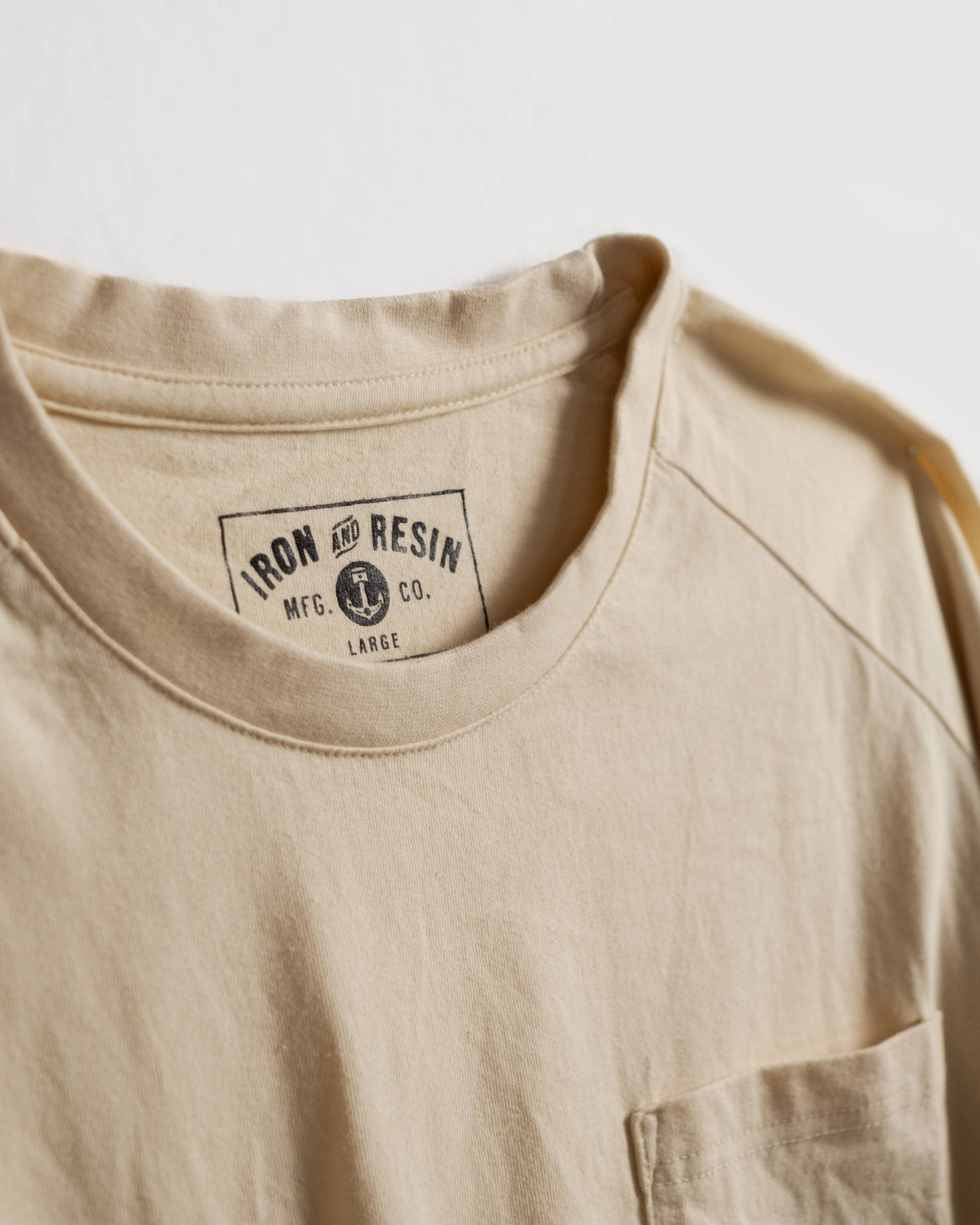 Faded Pocket Raglan