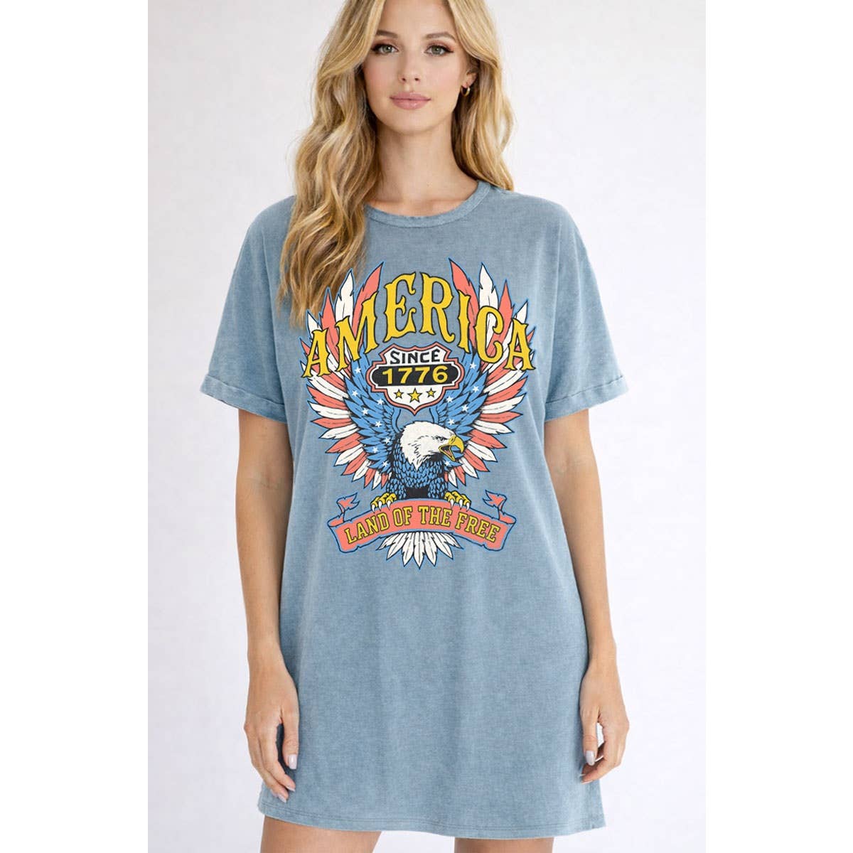 AMERICA 1776 T-shirt Dress