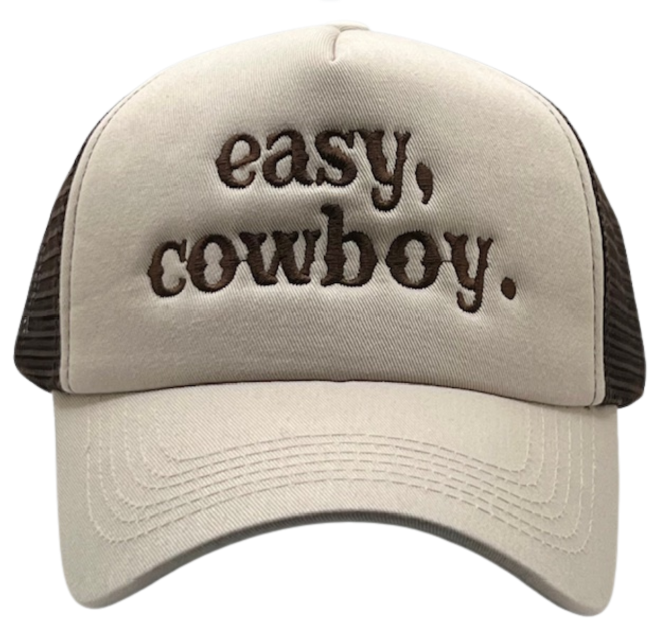 Easy Cowboy Trucker Hat